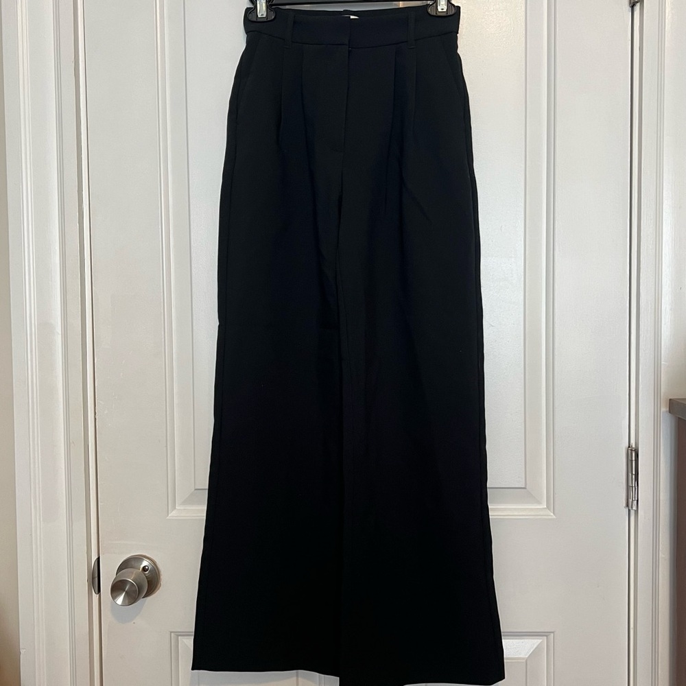 NWT Abercrombie & Fitch Black Trousers size 24short